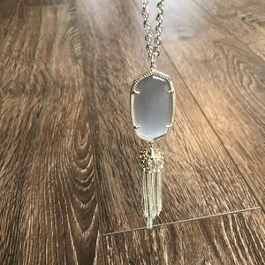 KS Slate Tassel Necklace
